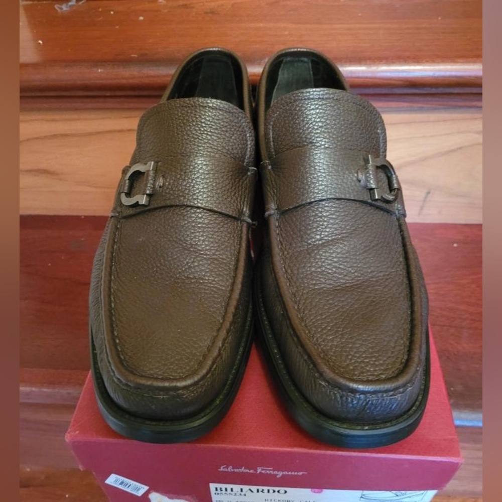 Men’s Salvatore Ferragamo. Size 13. Dark Brown. Fit comfortable.